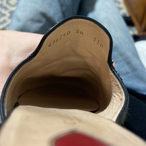 Gucci Princeton mules in calf hair leopard size 38 - Picture 8 of 11